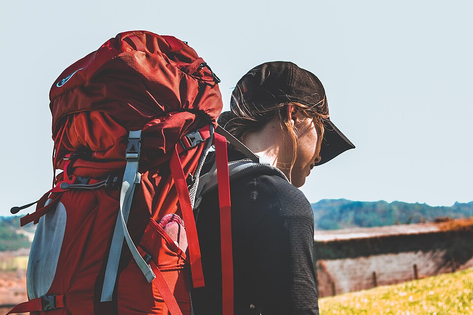 Woman on the Camino de Santiago
