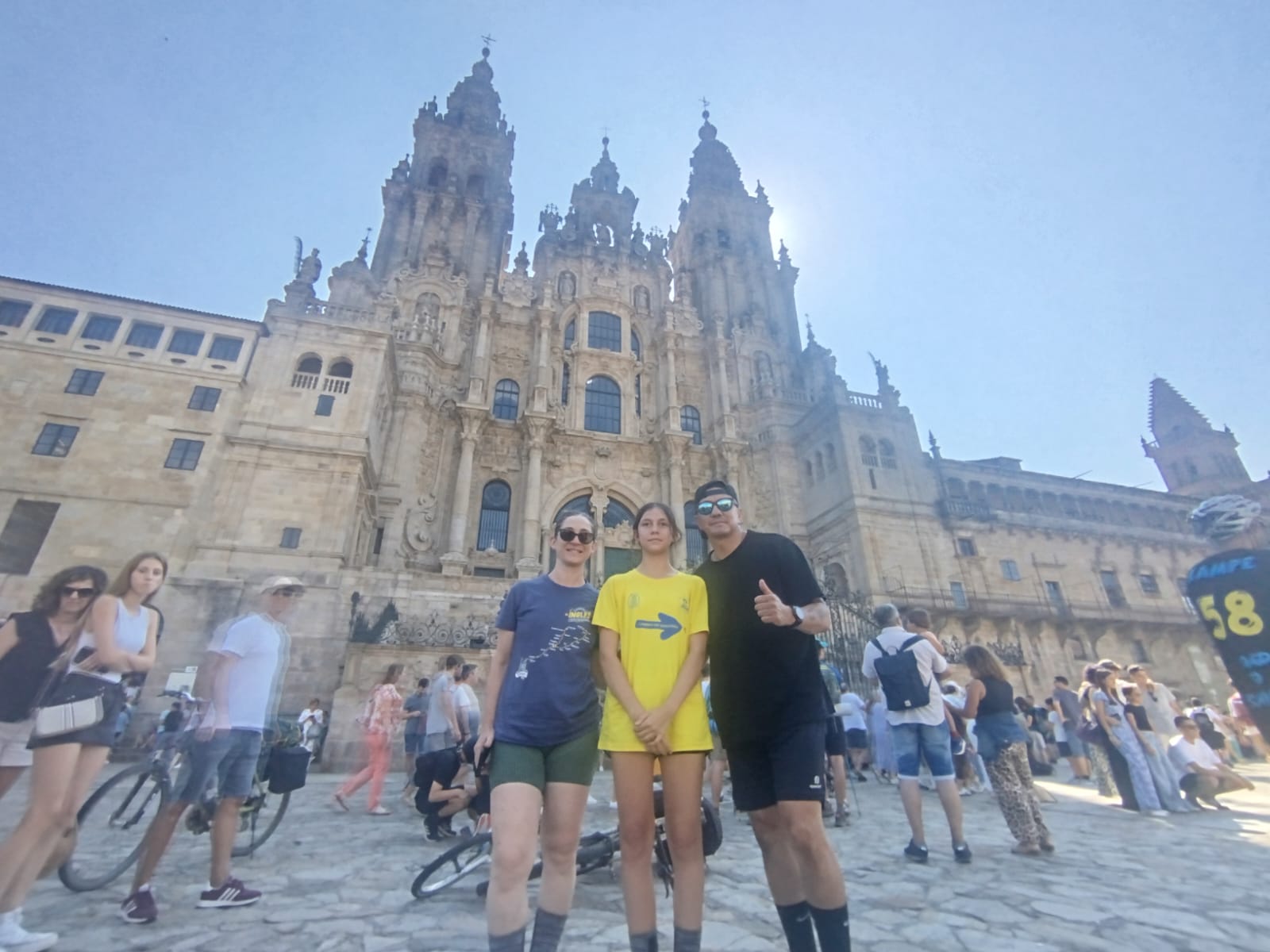 Llegada a la catedral